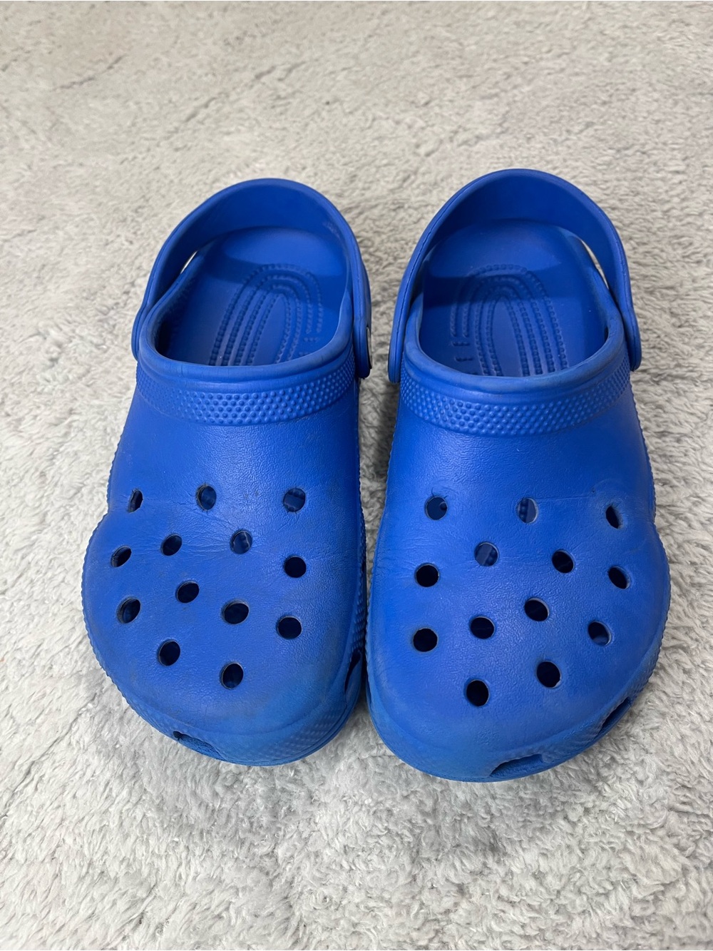 Kids Blue Foam Clog Shoes
